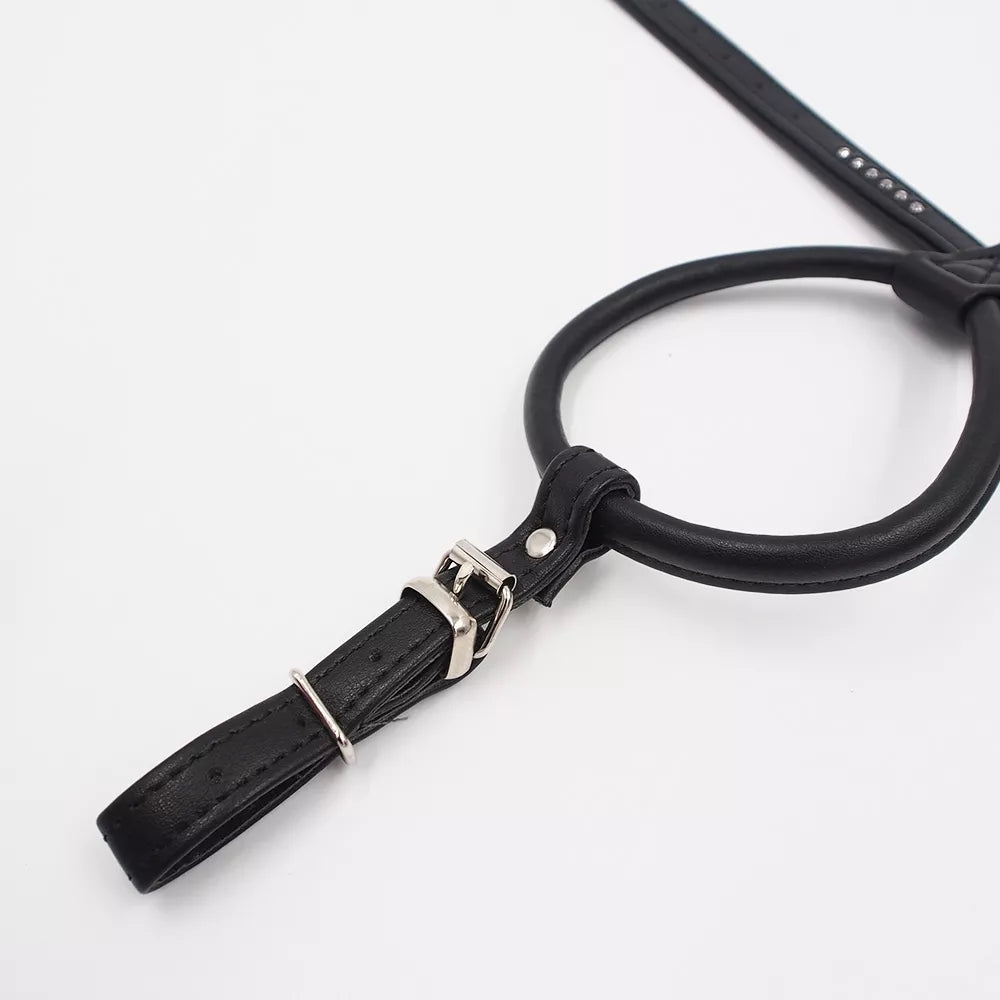 35/11 Odinės petnešos su Swarowski Hunter 99643