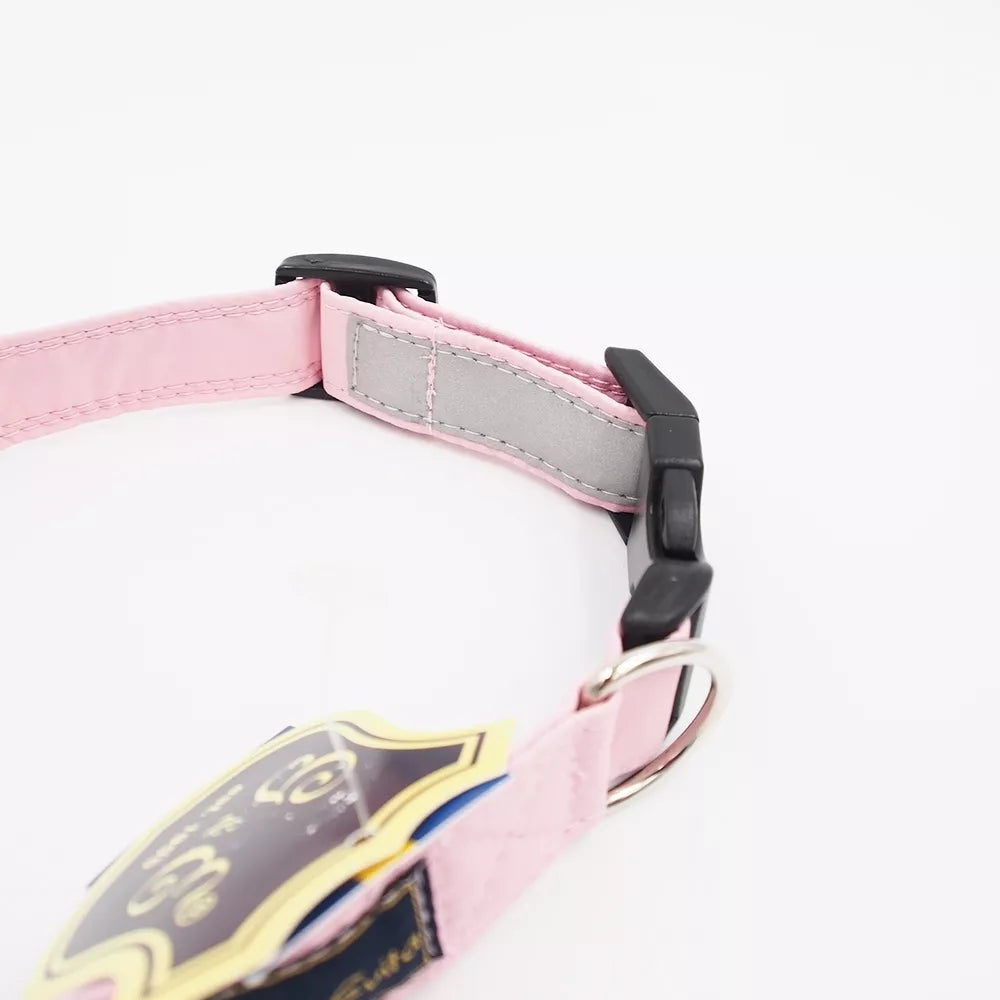 50 CM. Gustaf & Evita antkaklis rožinis su atšvaistu