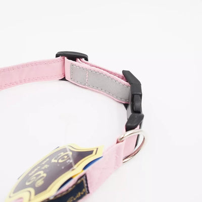 50 CM. Gustaf & Evita antkaklis rožinis su atšvaistu