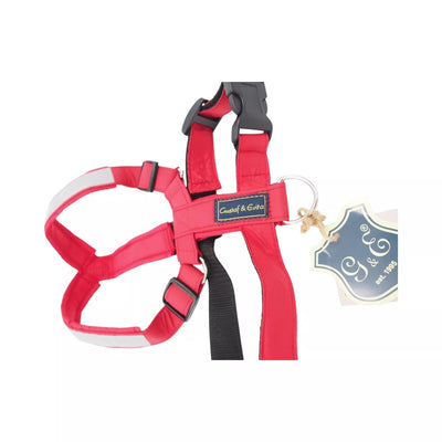 Atšvaitinės šunų petnešos „Gustaf & Evita“ – 35/55 cm