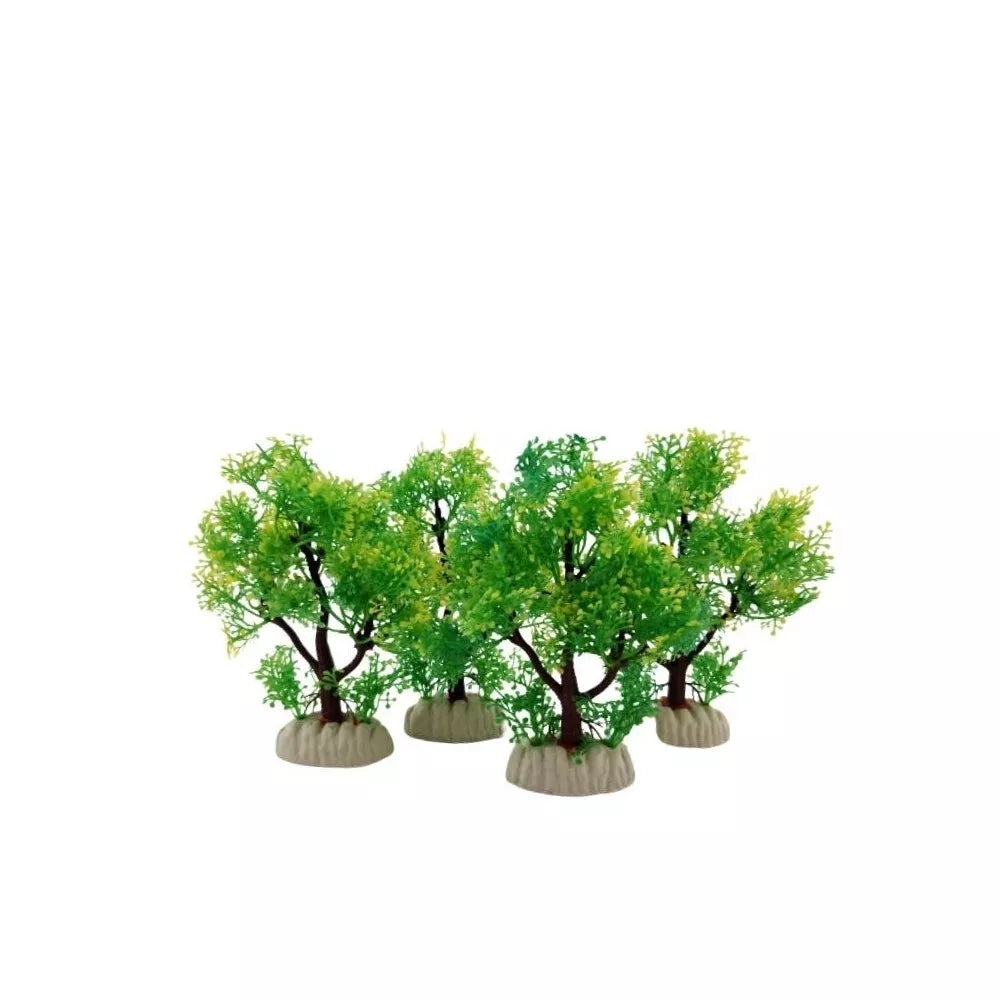 Dirbtinis akvariumo augalas 11x5x15 cm ( 4 vnt)