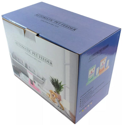 Automatinis vandens ir sauso pašaro dozatorius gyvūnams