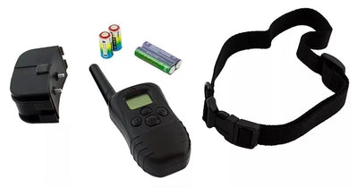 Elektrinis šuns dresavimo antkaklis su nuotolinio valdymo pulteliu