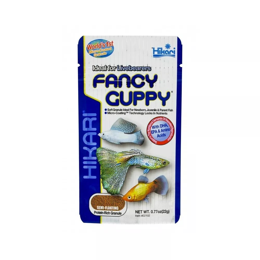 Hikari Fancy Guppy maistas gupijoms 22 g