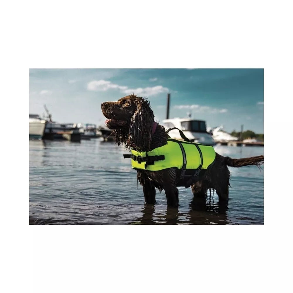 Gelbėjimo liemenė šuniui L, geltona, 40 cm 23-41 kg