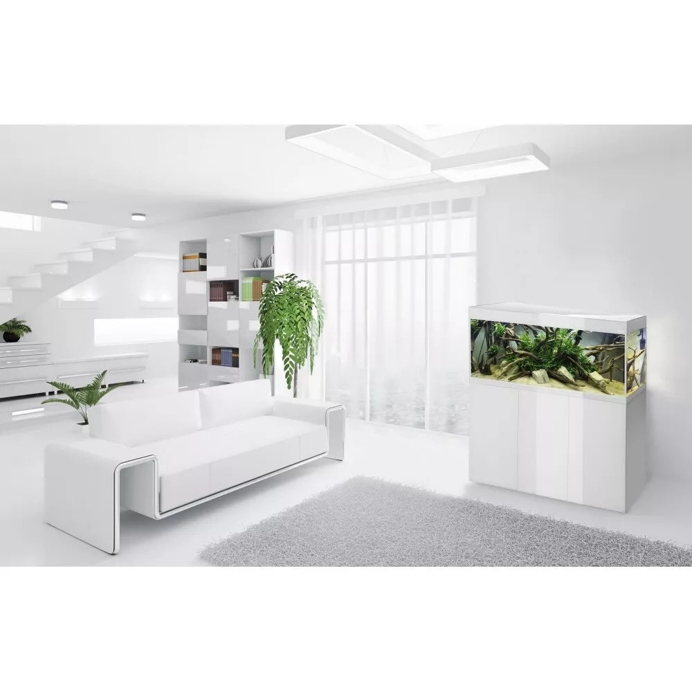 Glossy 120 spintelė stačiakampė balta su durelėmis, 120 cm