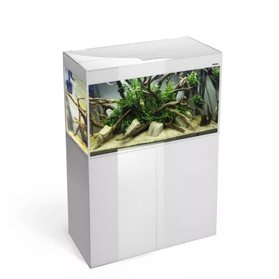 Glossy 80 spintelė stačiakampė balta su durelėmis, 80 cm