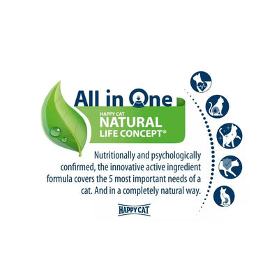 Happy Cat guliašas katėms su paukštiena LandGeflugel, 10x85 g