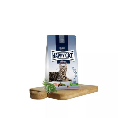 Happy Cat visavertis pašaras suaugusioms katėms su lašiša Culinary AtlantikLachs, 4 kg