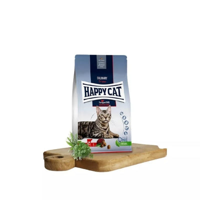 Happy Cat visavertis pašaras suaugusioms katėms su jautiena Culinary VoralpenRind, 10 kg