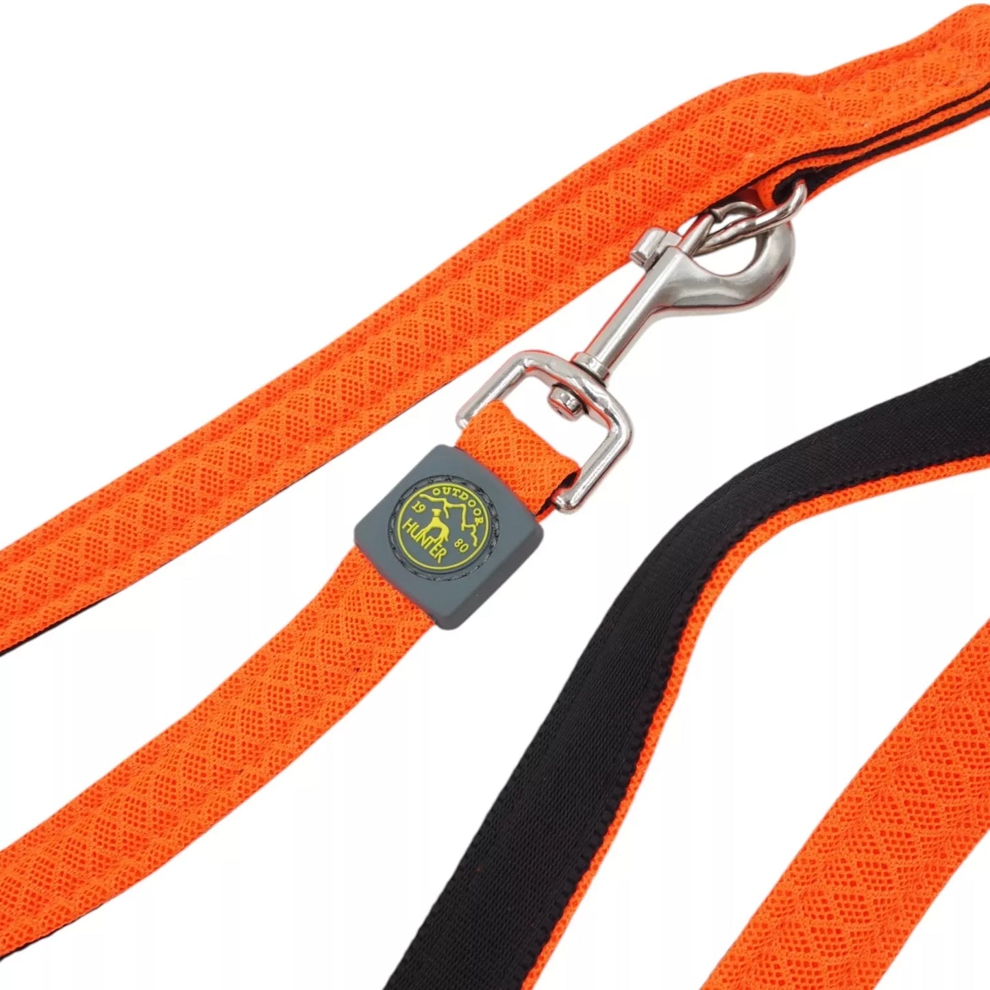 HUNTER „Outdoor“ oranžinis šunų pavadėlis, 20/200 cm