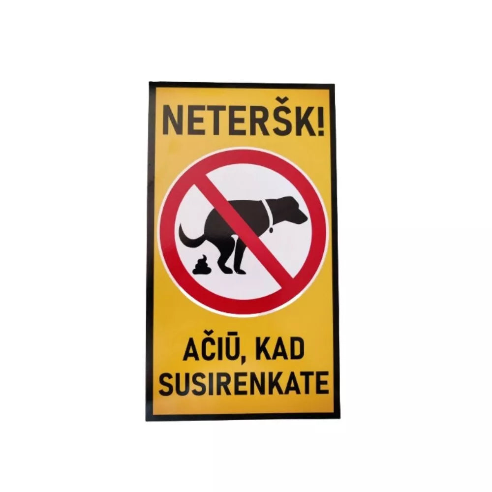 Informacinė lentelė