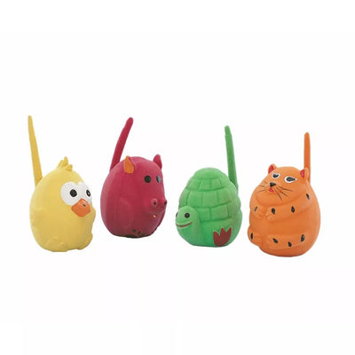 Šunų žaislas lateksinė figūrėlė su uodega, 6 cm