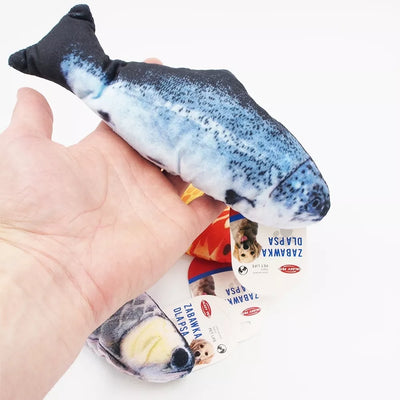 Minkštas augintinio žaislas "Žuvys"