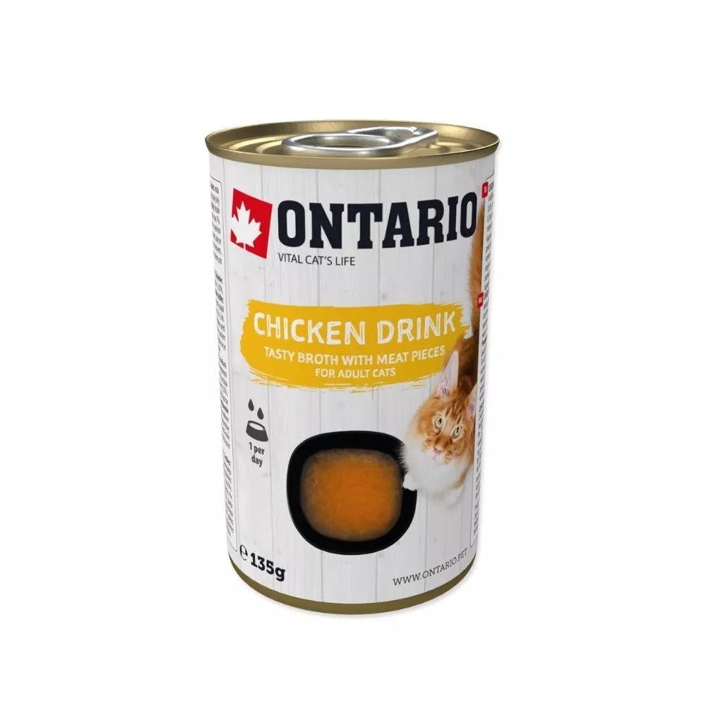 Ontario gėrimas katėms su vištiena, 135 g