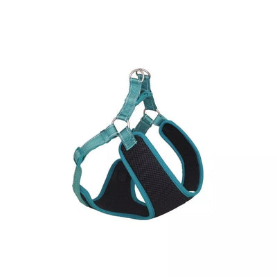 Petnešos Black Mesh Reflect 41-46 cm + 42 cm, turkis