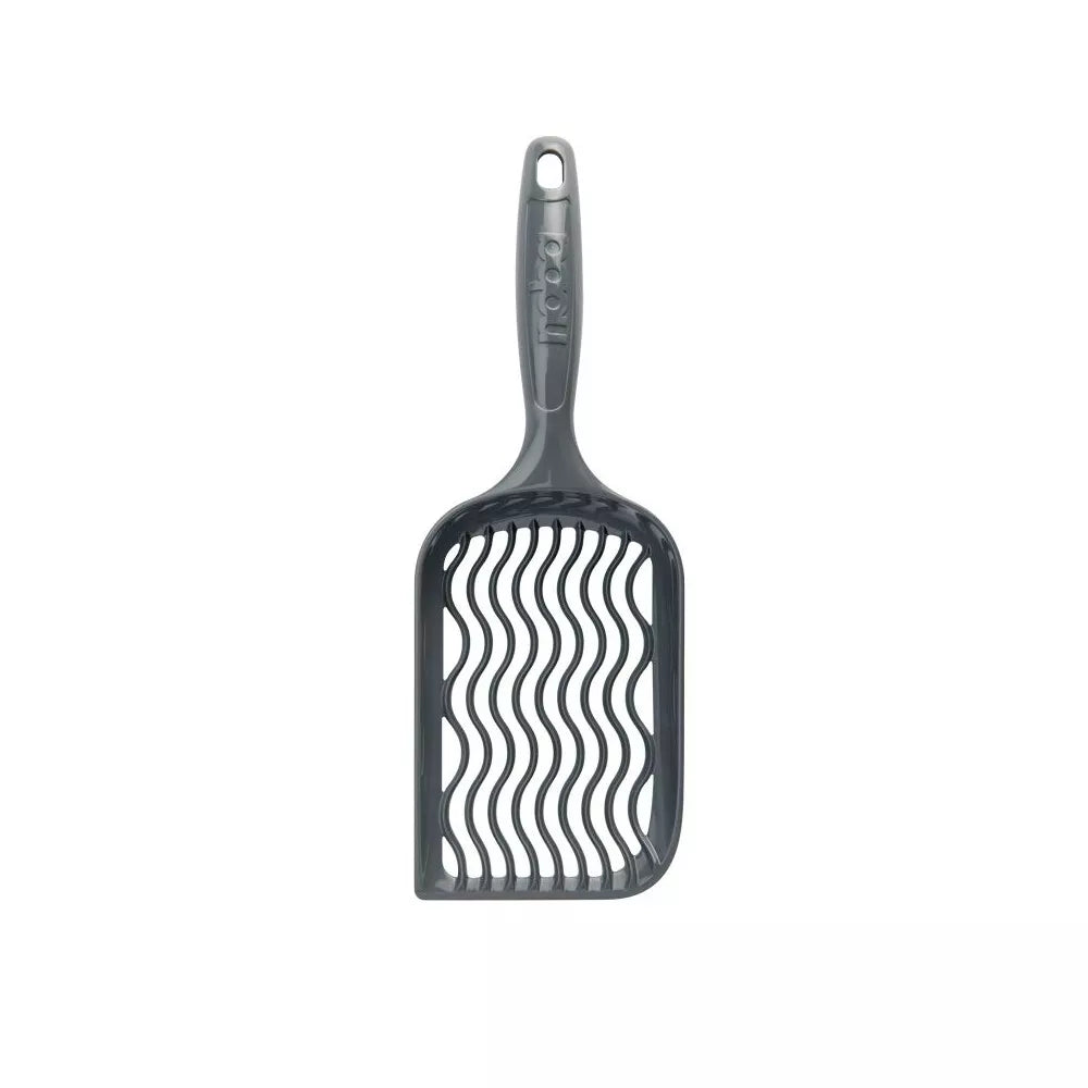 Plastikinis kačių kraiko semtuvėlis Noba Scoop, juodas