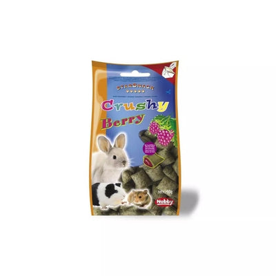 Skanėstai graužikams Crushy Berry su uogų įdaru, 50 g