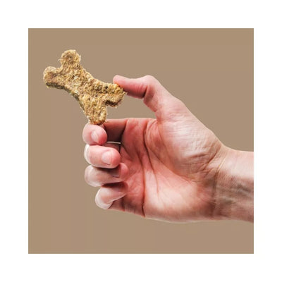 Skanėstas šunims galvijų odos kaulai su ramunėlėmis (0,5 %), 47 vnt.