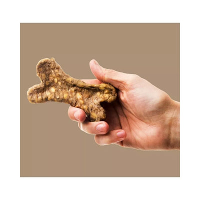 Skanėstas šunims galvijų odos kaulai su vabzdžių miltais ir rudadumbliais (0,5 %), 27 vnt.