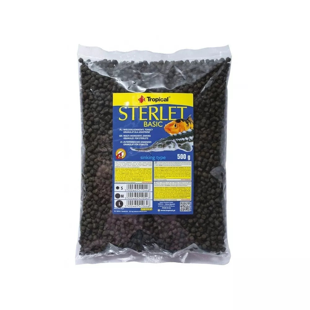 Tropical Sterlet Basic M maistas eršketams 500 g
