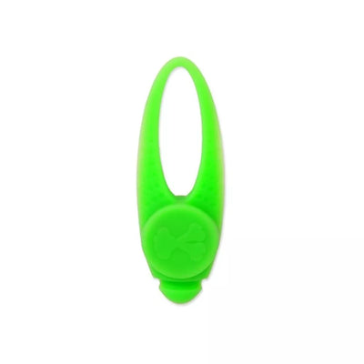 Šviečiantis silikoninis pakabukas šunims, žalias