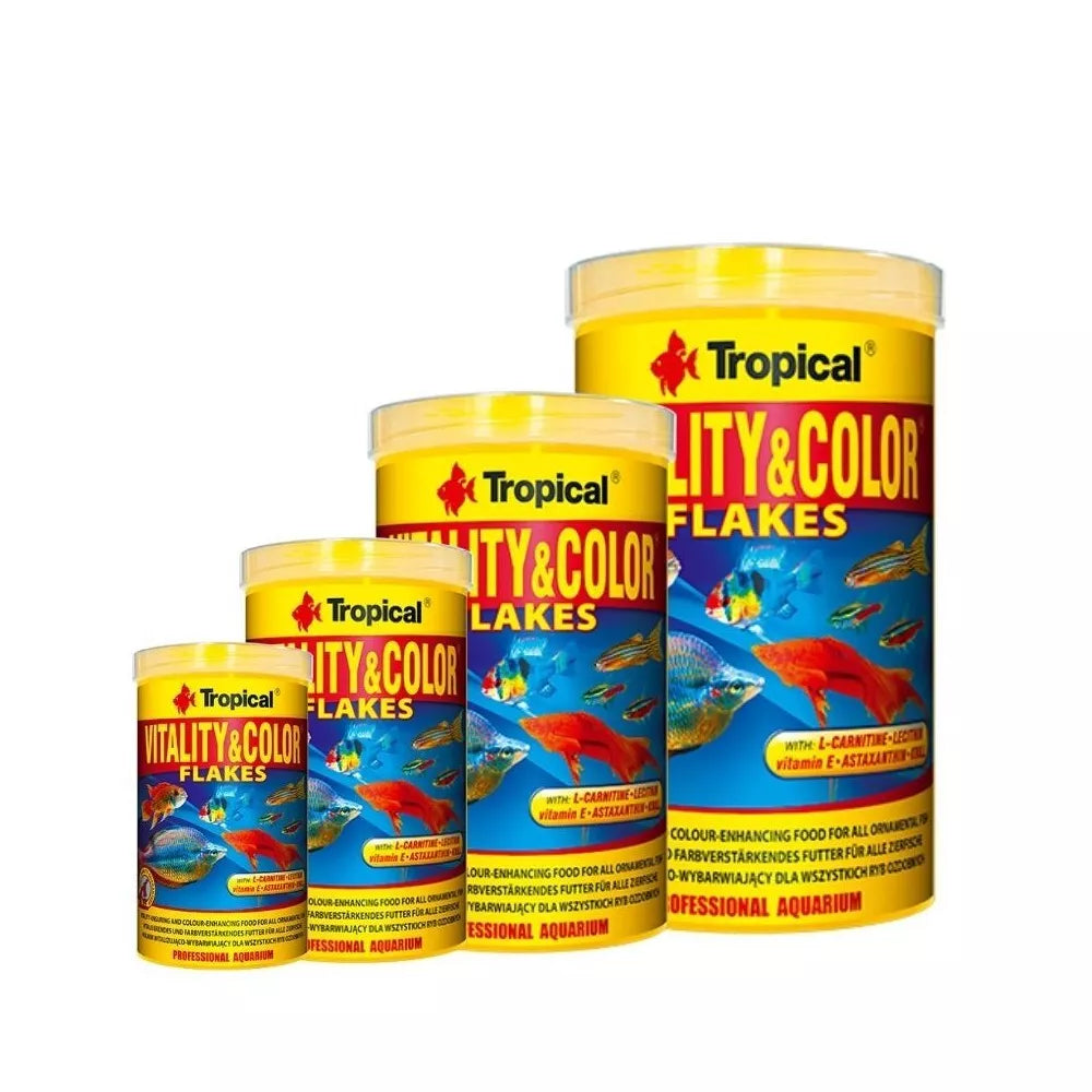 Tropical Vitality&Color spalvas ryškinantis maistas žuvims 100 ml