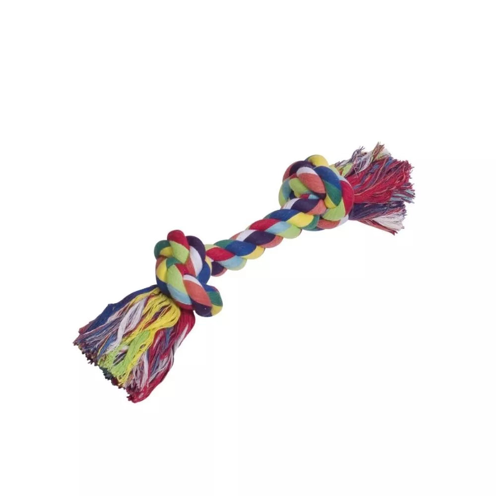 Žaislas šunims virvė 270 g, 2 mazgai