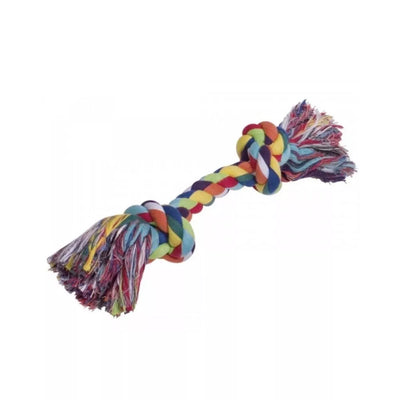 Žaislas šunims virvė 390 g, 2 mazgai
