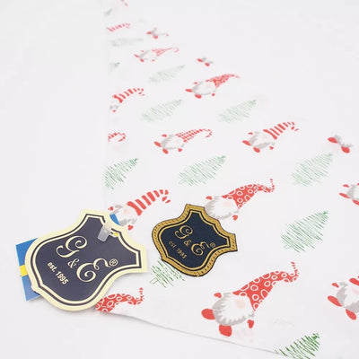 60 CM. Kalėdinė Augintinio skarelė „Gustaf & Evita“