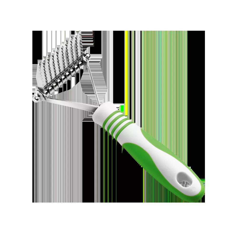 Andis grėblio formos šukos susivėlusiam kailiui šukuoti