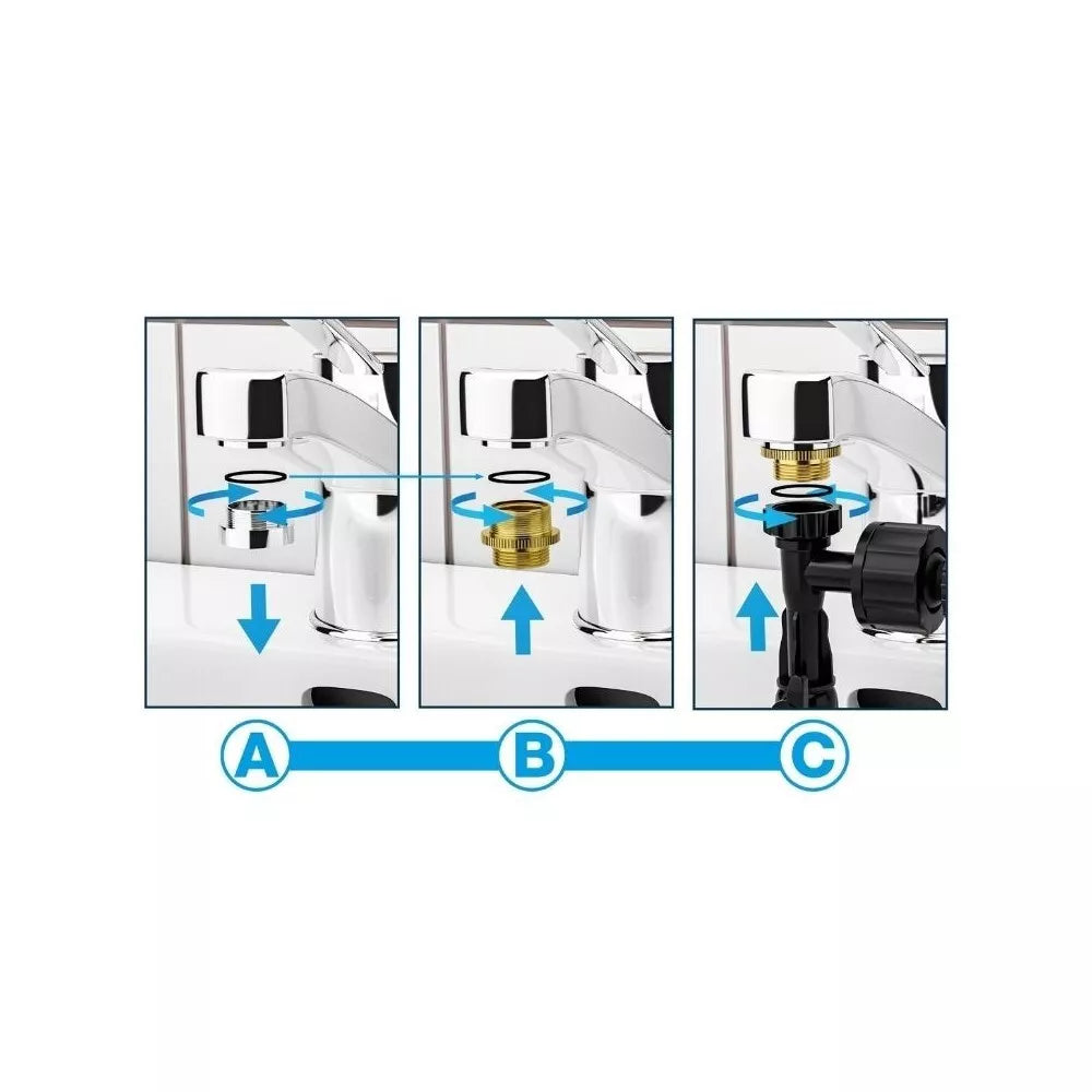 Aqua In-Out antgalis prie čiaupo (12/16)