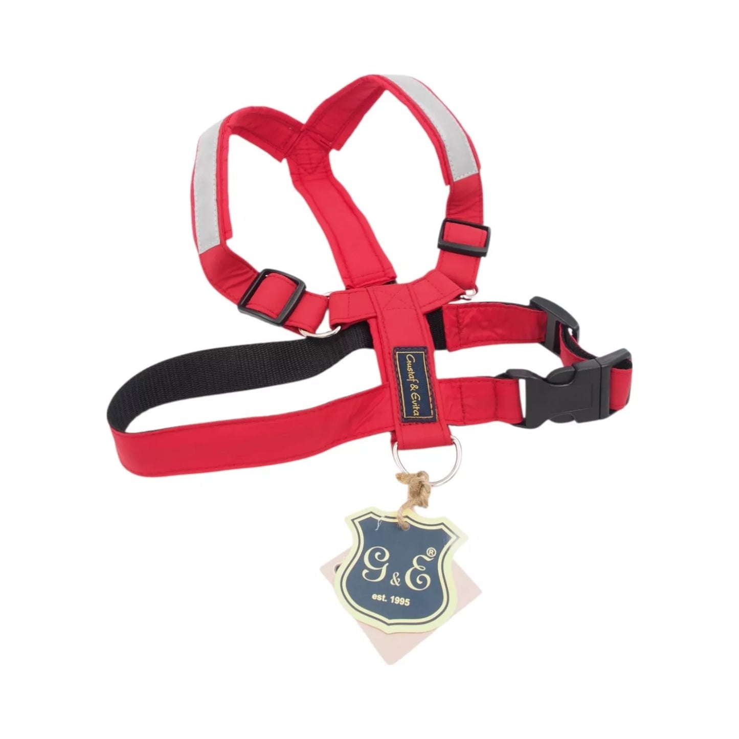 Atšvaitinės šunų petnešos „Gustaf & Evita“ – 35/55 cm