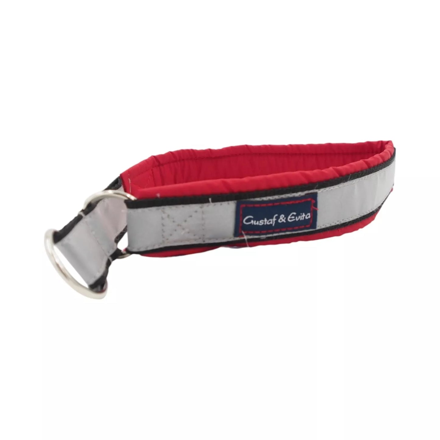 Atšvaitinis šuns antkaklis „Gustaf & Evita“ – 45 cm