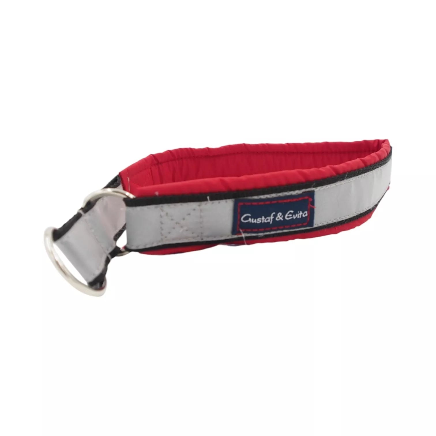Atšvaitinis šuns antkaklis „Gustaf & Evita“ – 45 cm