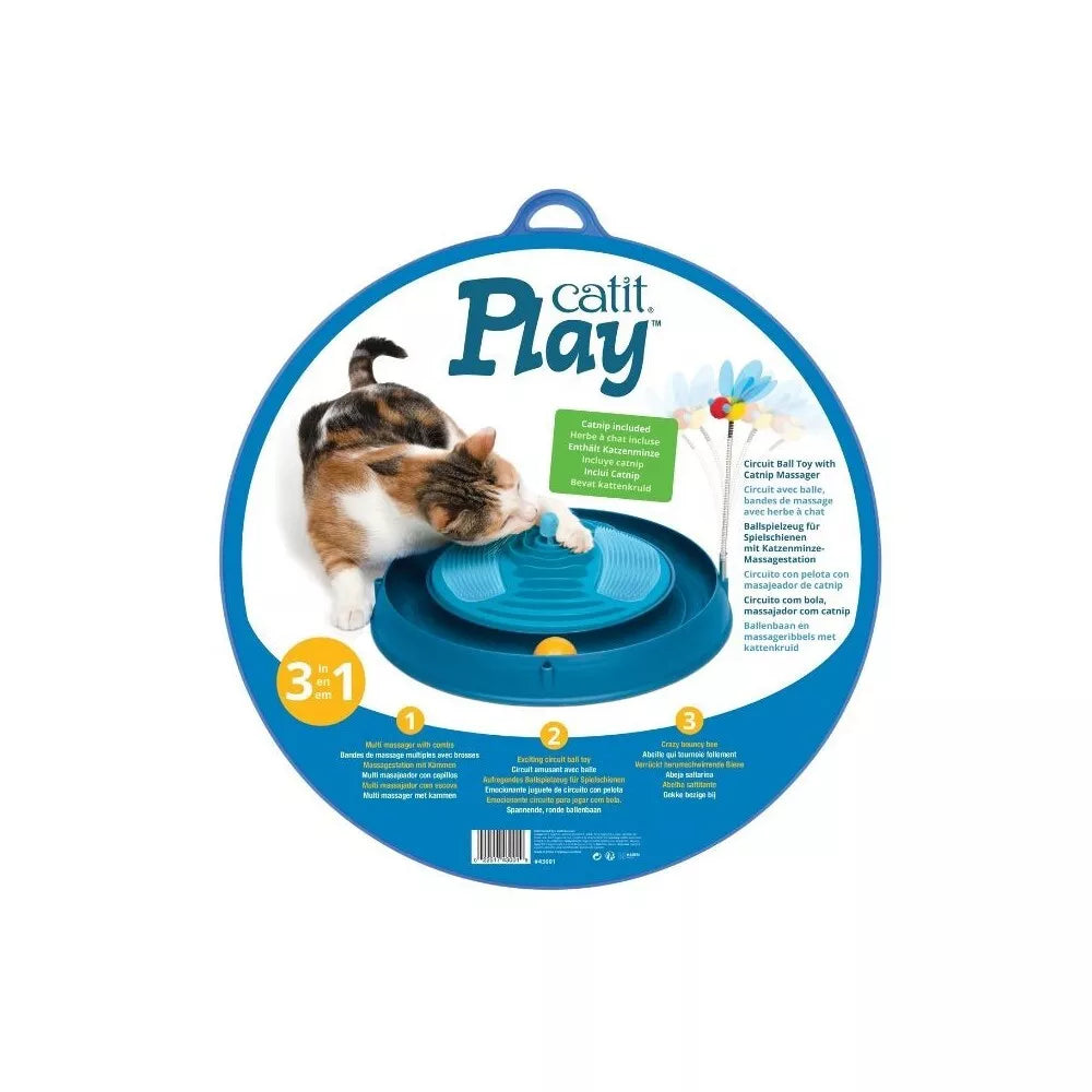 Catit Play žaislas katėms su masažuokliu, 37 cm