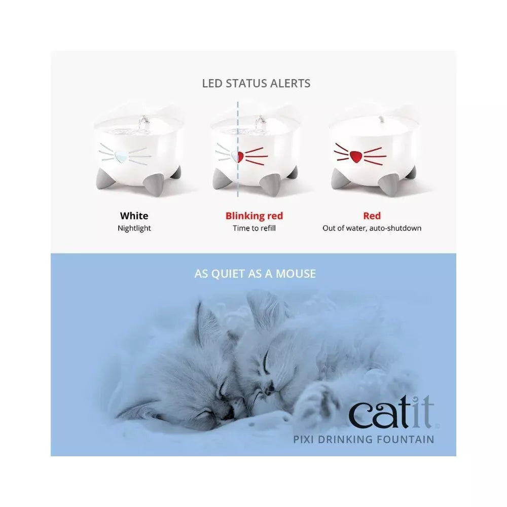 Catit vandens fontanas katėms Pixi, rožinis