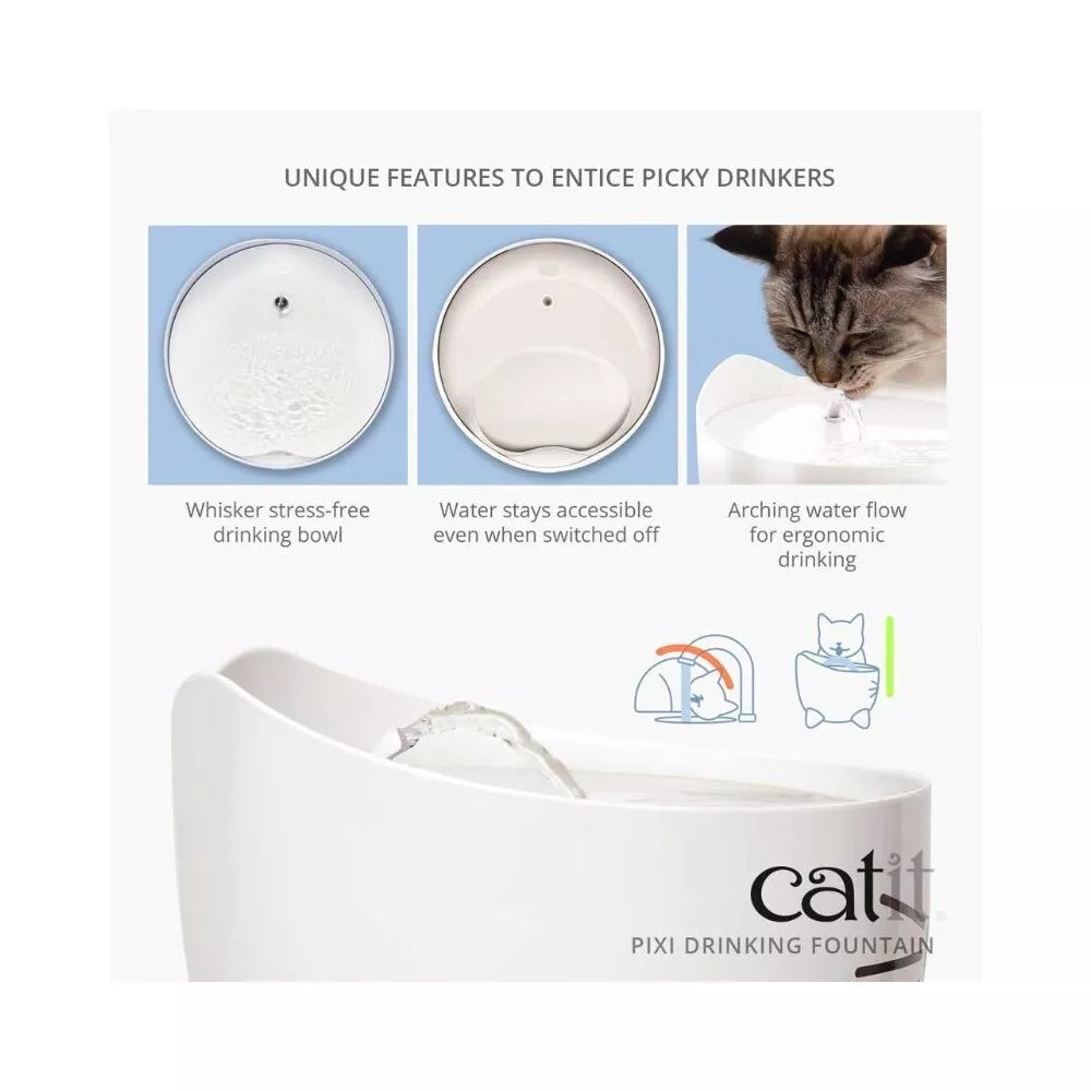 Catit vandens fontanas katėms Pixi, rožinis