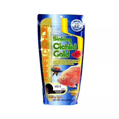 Hikari Cichlid Gold Sinking Mini pašaras žuvims 342 g