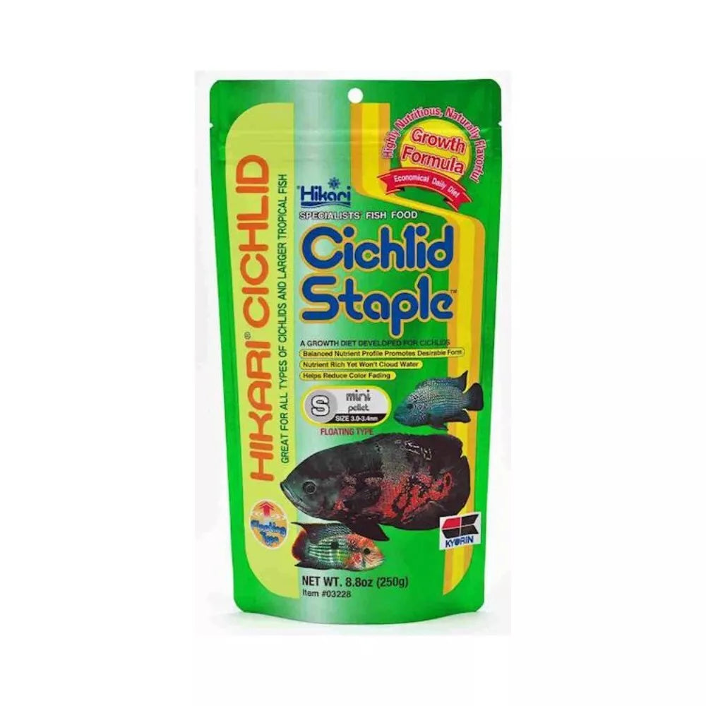 Hikari Cichlid Staple Mini visavertis pašaras žuvims 250 g