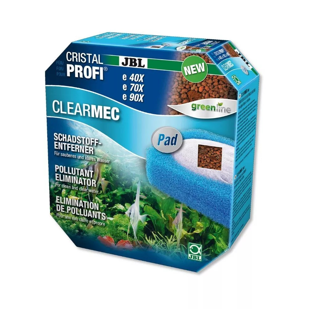 JBL ClearMec Plus Pad kempinė su nitratus, nitritus ir fosfatus mažinančiu užpildu išoriniams filtrams CP e700/1-900/1,2
