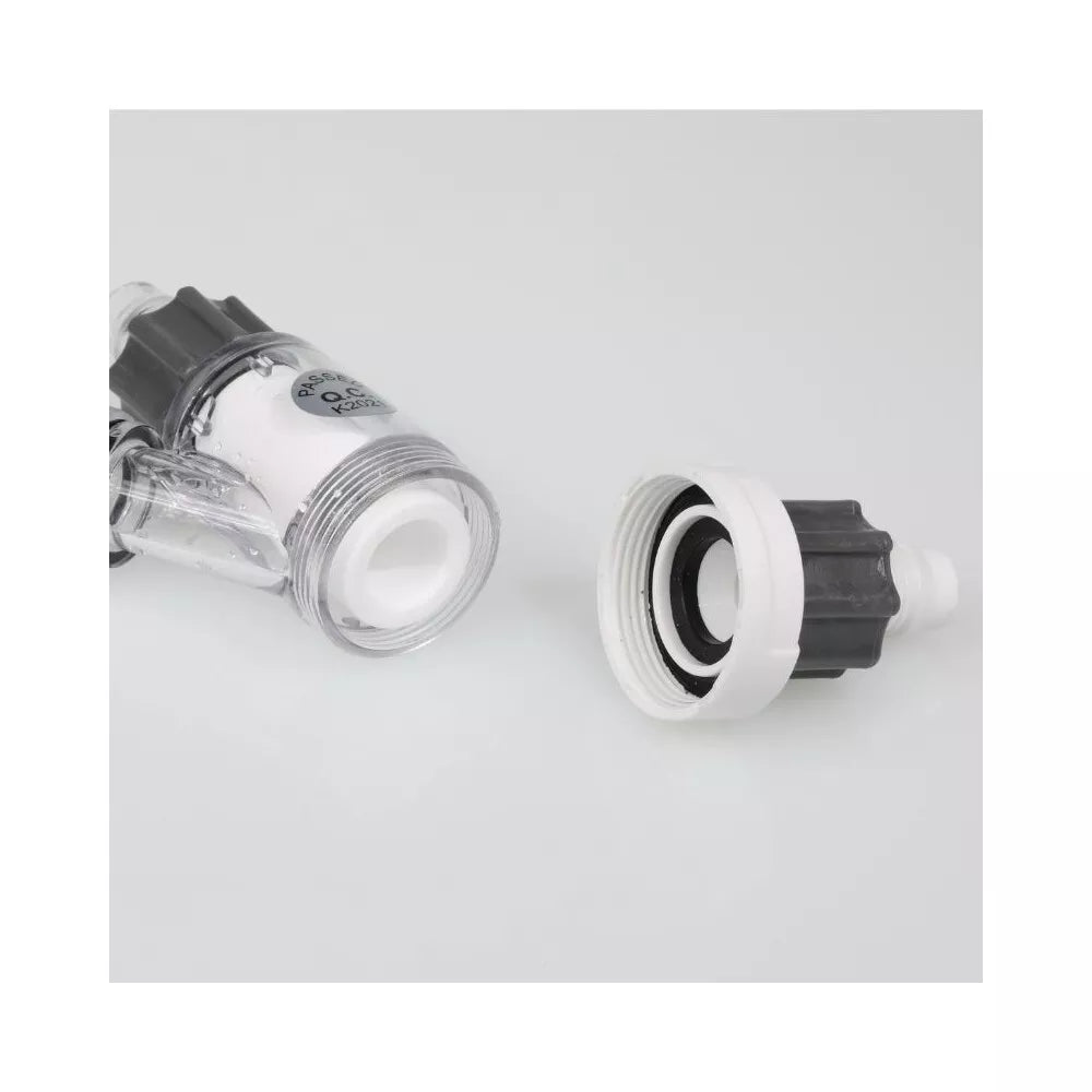 CO2 prijungimo prie išorinio filtro blokas ProFlora Taifun inline 16/22 su integruotu burbulų skaitikliu