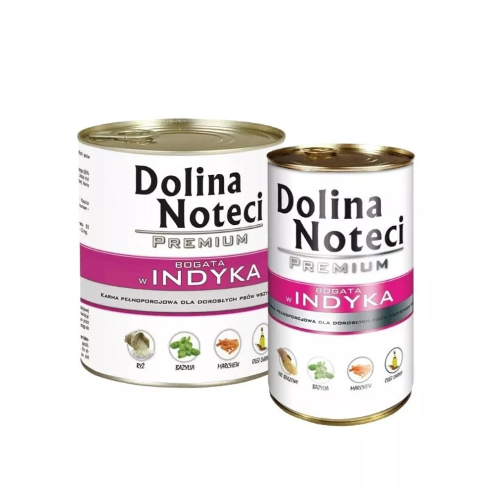 Konservai šunims su kalakutiena Dolina Noteci Premium 400 g