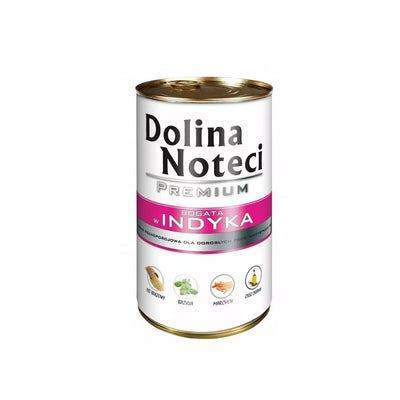 Konservai šunims su kalakutiena Dolina Noteci Premium 400 g