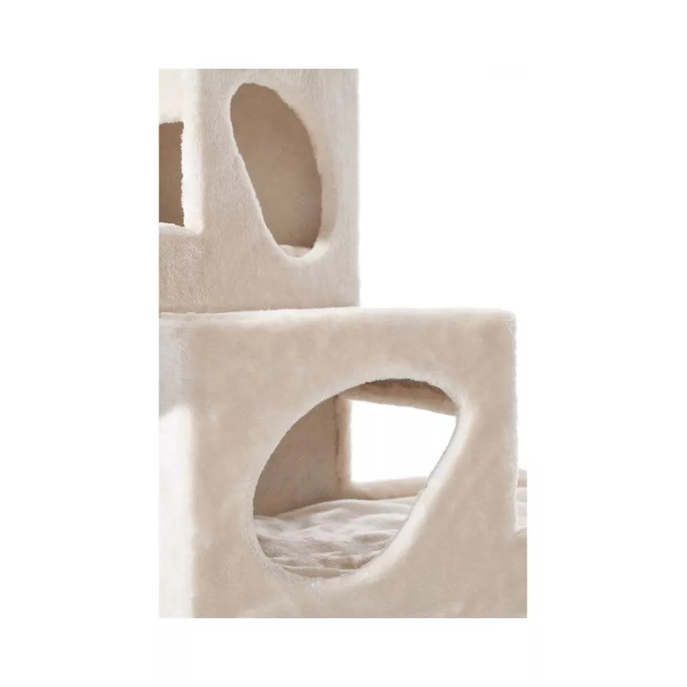 Draskyklė katėms Tarsus, 70x60x102 cm, kreminės spalvos