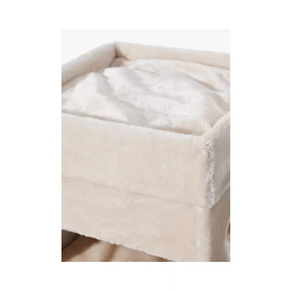 Draskyklė katėms Tarsus, 70x60x102 cm, kreminės spalvos