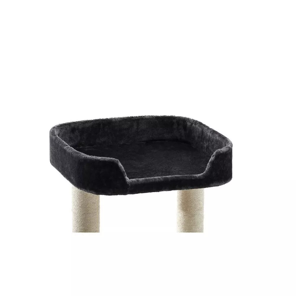 Draskyklė katėms Zada, pilka, 50x50x145 cm