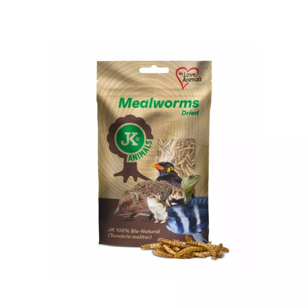 Džiovintos milčių lervos, 500 ml (80 g)