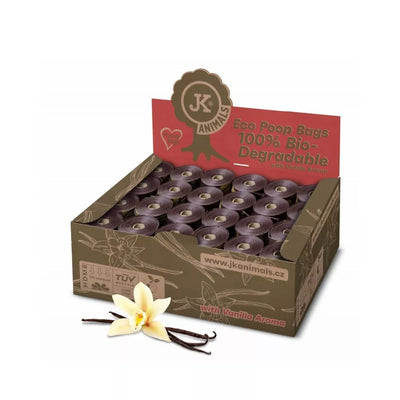 Ekologiški suyrantys ekskrementų maišeliai, 24x15 vnt