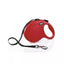 Flexi New Classic L automatinis pavadys raudonas, 5 m, juostelė